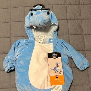 Blue Shark Kids Costume